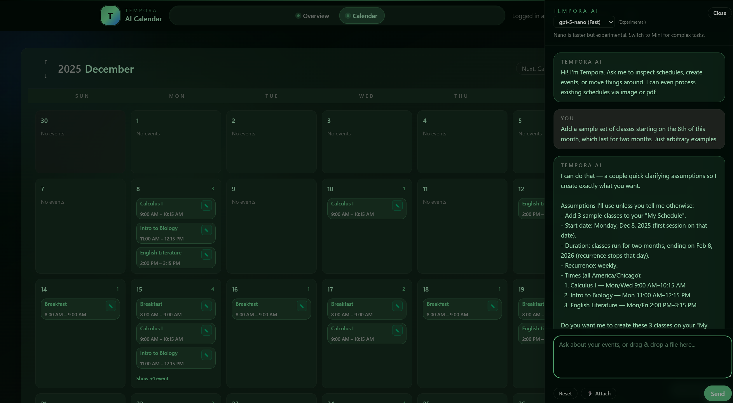 TemporaAI overview 2