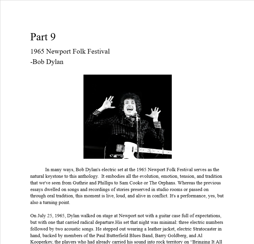 The Great American Folk Music Diaspora  overview 2